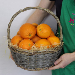 Фруктовая корзина из апельсинов "Витаминка" - увеличить